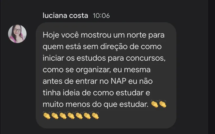 Depoimento de aluna do Acelera SEDES