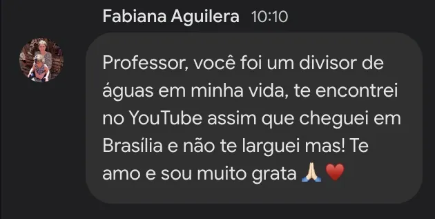 Depoimento de aluna do Acelera SEDES