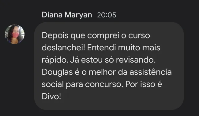 Depoimento de aluna do Acelera SEDES